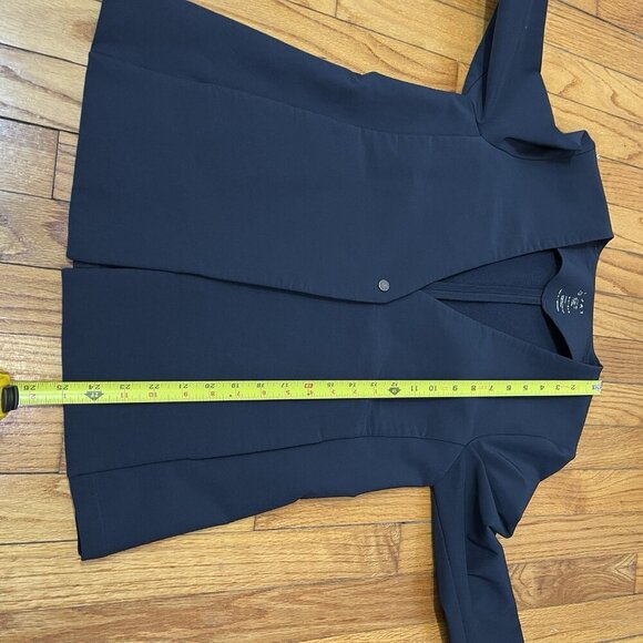 ADAY Strategy One Snape Button Blazer in Navy Blue - Picture 9 of 9